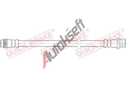 Quick Brake Brzdová hadice QB 25.076, 25.076 Quick Brake Brzdová hadice QB 25.076, 25.076