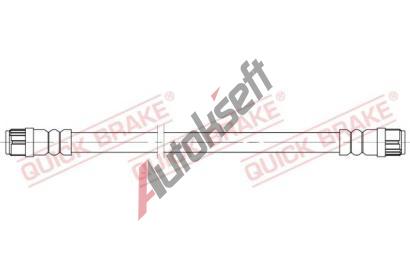Quick Brake Brzdov hadice QB 25.090, 25.090