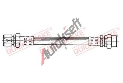 Quick Brake Brzdová hadice QB 26.001, 26.001  Quick Brake Brzdová hadice QB 26.001, 26.001
