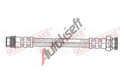 Quick Brake Brzdov hadice QB 27.076, 27.076