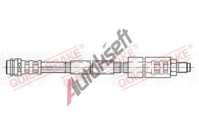 Quick Brake Brzdová hadice QB 32.407, 32.407  Quick Brake Brzdová hadice QB 32.407, 32.407