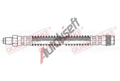 Quick Brake Brzdov hadice QB 32.505, 32.505