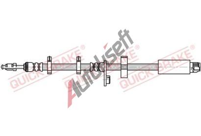 Quick Brake Brzdov hadice QB 32.830, 32.830