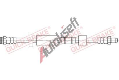 Quick Brake Brzdov� hadice QB 32.832, 32.832