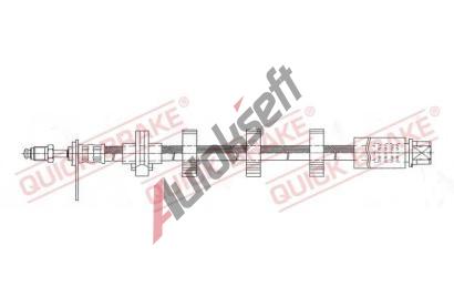 Quick Brake Brzdov hadice QB 32.985, 32.985