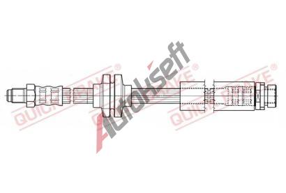 Quick Brake Brzdov hadice QB 35.902, 35.902