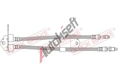 Quick Brake Brzdov hadice QB 36.700, 36.700