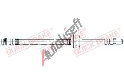 Quick Brake Brzdov hadice QB 36.901, 36.901