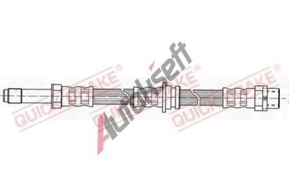 Quick Brake Brzdová hadice QB 37.903, 37.903  Quick Brake Brzdová hadice QB 37.903, 37.903
