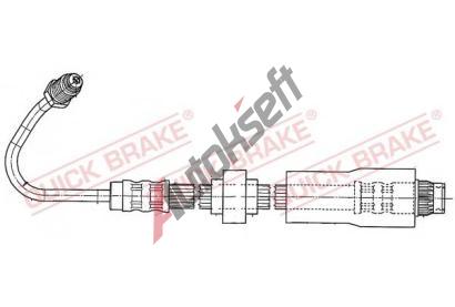 Quick Brake Brzdov� hadice QB 37.930, 37.930