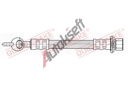 Quick Brake Brzdov hadice QB 50.055, 50.055