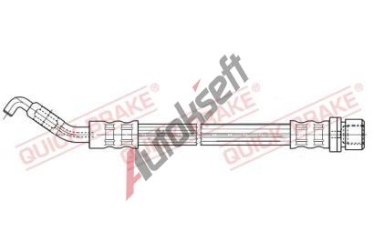 Quick Brake Brzdová hadice QB 50.056, 50.056 Quick Brake Brzdová hadice QB 50.056, 50.056