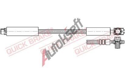 Quick Brake Brzdov hadice QB 50.402X, 50.402X
