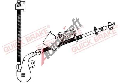 Quick Brake Brzdov hadice QB 50.703X, 50.703X