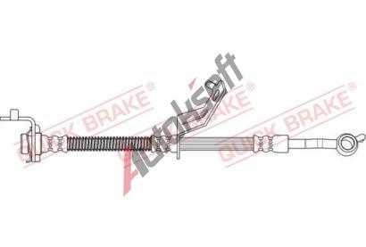 Quick Brake Brzdov hadice QB 50.722, 50.722