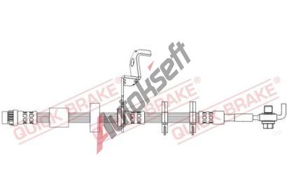 Quick Brake Brzdov� hadice QB 50.725X, 50.725X