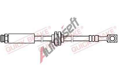 Quick Brake Brzdov hadice QB 50.756X, 50.756X