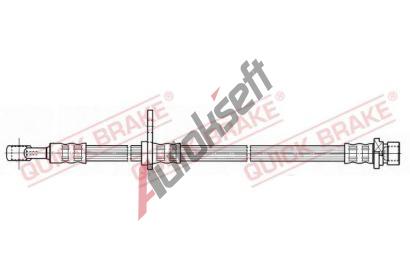 Quick Brake Brzdov hadice QB 50.802, 50.802