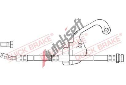 Quick Brake Brzdov hadice QB 50.838X, 50.838X