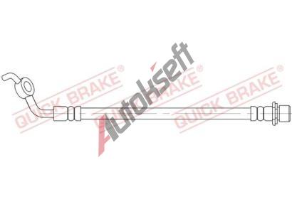 Quick Brake Brzdov hadice QB 58.007, 58.007