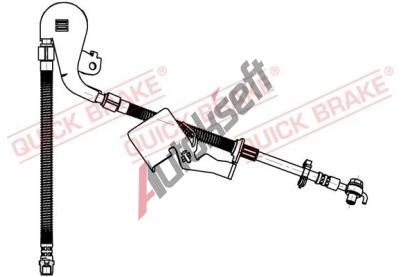 Quick Brake Brzdov hadice QB 58.804X, 58.804X