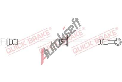 Quick Brake Brzdov� hadice QB 58.822, 58.822