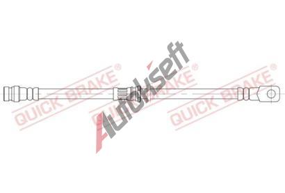 Quick Brake Brzdov hadice QB 58.824, 58.824