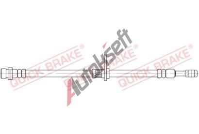 Quick Brake Brzdová hadice QB 58.851, 58.851 Quick Brake Brzdová hadice QB 58.851, 58.851