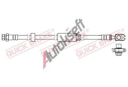 Quick Brake Brzdov hadice QB 58.871X, 58.871X