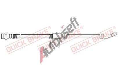 Quick Brake Brzdová hadice QB 58.884, 58.884 Quick Brake Brzdová hadice QB 58.884, 58.884
