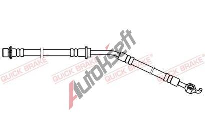 Quick Brake Brzdov hadice QB 58.886, 58.886