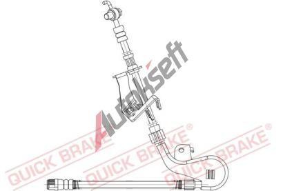 Quick Brake Brzdov hadice QB 58.887X, 58.887X