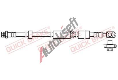 Quick Brake Brzdov hadice QB 58.892X, 58.892X