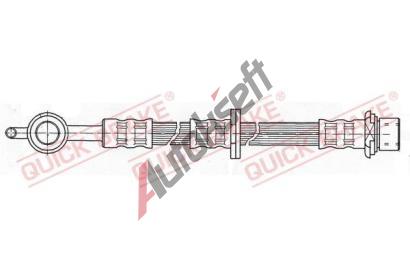 Quick Brake Brzdová hadice QB 58.998, 58.998 Quick Brake Brzdová hadice QB 58.998, 58.998