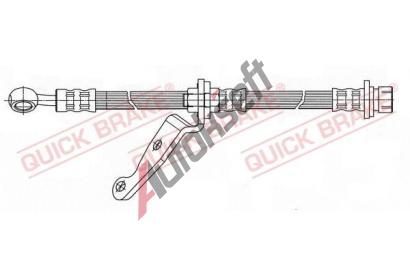 Quick Brake Brzdov hadice QB 59.901, 59.901