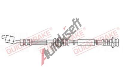 Quick Brake Brzdová hadice QB 59.906, 59.906 Quick Brake Brzdová hadice QB 59.906, 59.906