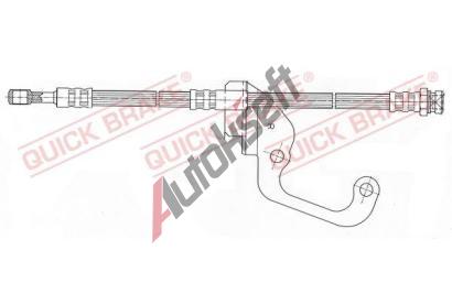 Quick Brake Brzdov hadice QB 59.921, 59.921