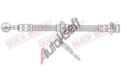 Quick Brake Brzdov hadice QB 59.923, 59.923