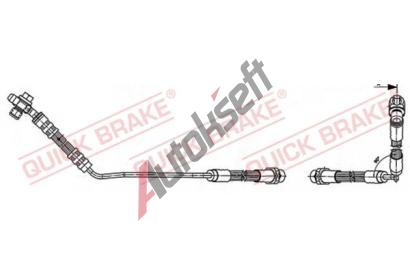Quick Brake Brzdov hadice QB 59.941X, 59.941X