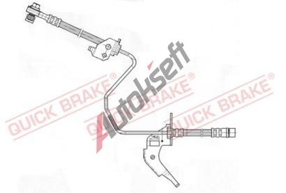 Quick Brake Brzdov hadice QB 59.959X, 59.959X