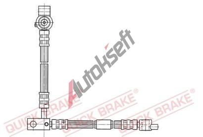 Quick Brake Brzdov hadice QB 59.994, 59.994