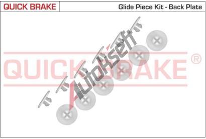 Quick Brake Sada psluenstv brzdov elisti QB 6858K, 6858K