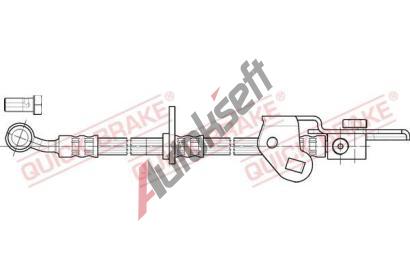 Quick Brake Brzdov hadice QB 80.901X, 80.901X