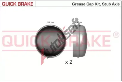 Quick Brake Kryt ložiska kola QB 9821K, 9821K Quick Brake Kryt ložiska kola QB 9821K, 9821K