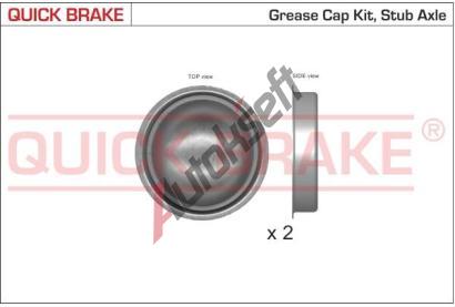 Quick Brake Kryt loiska kola QB 9822K, 9822K