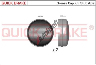Quick Brake Kryt ložiska kola QB 9825K, 9825K Quick Brake Kryt ložiska kola QB 9825K, 9825K