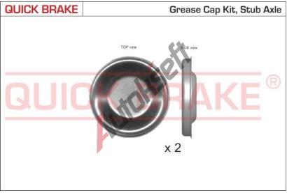Quick Brake Kryt loiska kola QB 9826K, 9826K