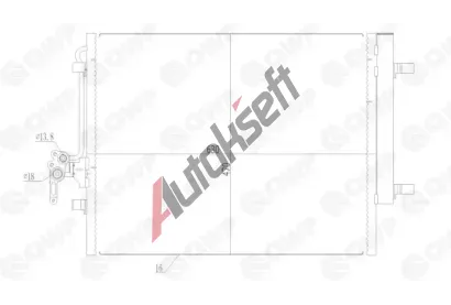 QWP Kondenztor klimatizace QWP WAC201, WAC201