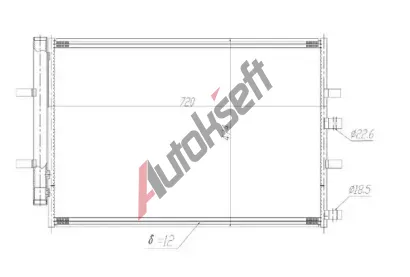 QWP Kondenzátor klimatizace QWP WAC398, WAC398  QWP Kondenzátor klimatizace QWP WAC398, WAC398