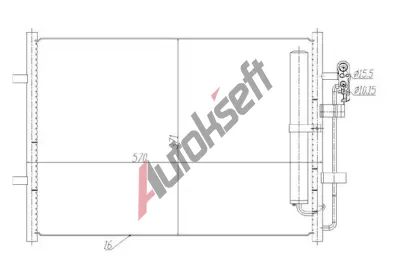 QWP Kondenzátor klimatizace QWP WAC408, WAC408 QWP Kondenzátor klimatizace QWP WAC408, WAC408